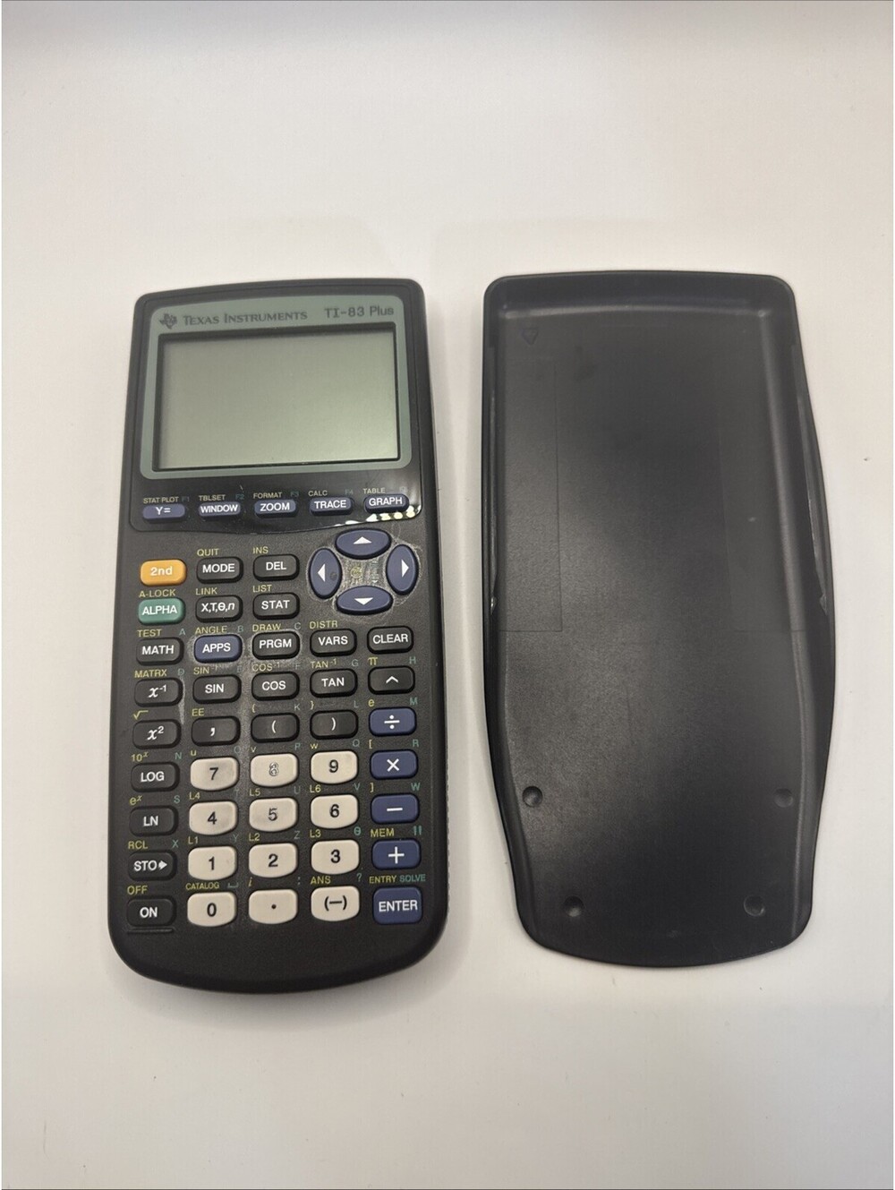 Texas Instruments TI-83 Plus Graphing Calculator w/Cover in Excellent Condition!